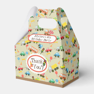 Transportation Brown Favor Box