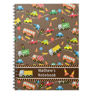 Transportation Brown. Notebook