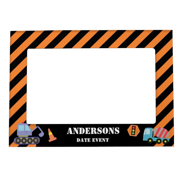 Transportation Construction Magnetic Frame (Front)