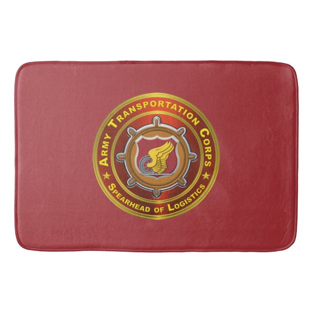 Transportation Corps  Bath Mat (Front)