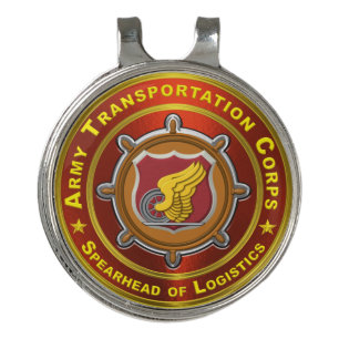 Transportation Corps Golf Hat Clip