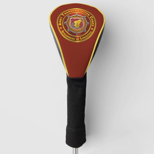Transportation Corps  Golf Head Cover (Front)