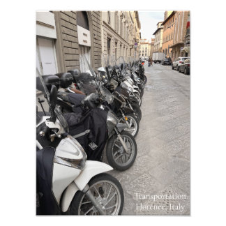Transportation, Florence, Italy Photo Print