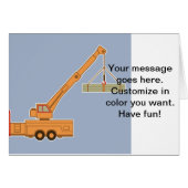 Transportation Heavy Equipment Crane (Front Horizontal)