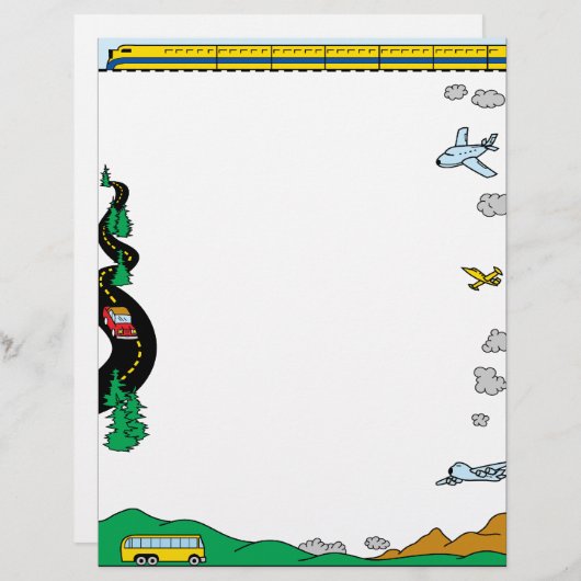 Transportation Letterhead (Front/Back)