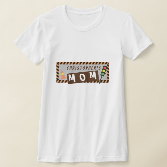 Transportation Mom T-Shirt (Laydown)