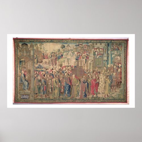 Transportation of the Ark of the Covenant Tapestr Poster