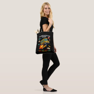 Transportation Squad Funny School Bus Driver Tote Bag