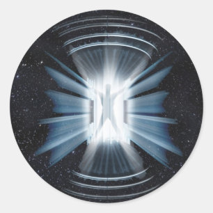 Transporter Classic Round Sticker