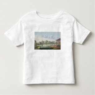 Transporting crates of tea (w/c on paper) toddler t-shirt