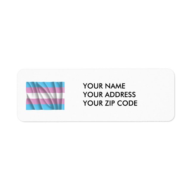 TRANSSEXUAL FLAG FLYING -.png Label (Front)