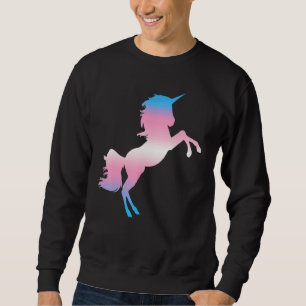 Transsexual Flag Unicorn Trans Pride Month Lgbtq T Sweatshirt