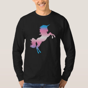 Transsexual Flag Unicorn Trans Pride Month Lgbtq T T-Shirt