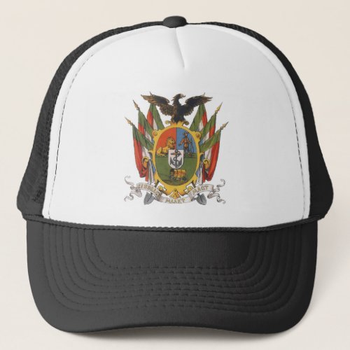 Transvaal Coat of Arms South Africa Pre_Boer War Trucker Hat