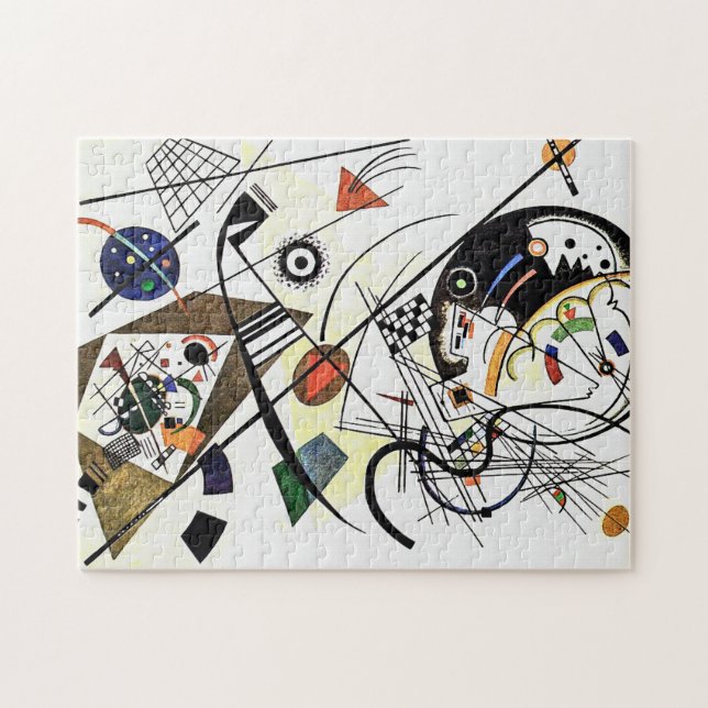 Transverse Line - Kandinsky Jigsaw Puzzle (Horizontal)
