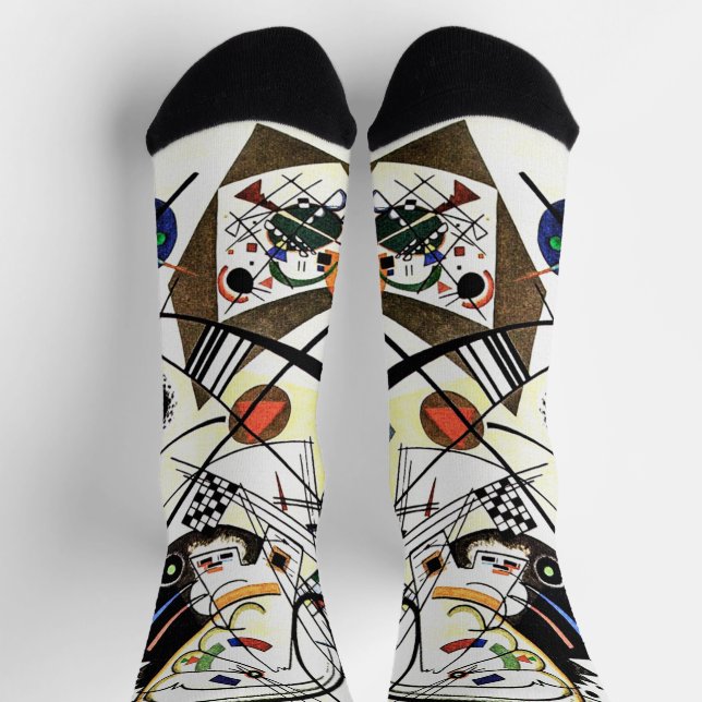 Transverse Line - Kandinsky Socks (Top)
