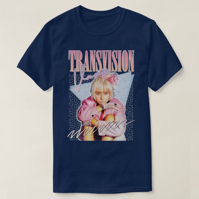 Transvision Vamp 80s Retro Fan Art 1 T-Shirt (Design Front)
