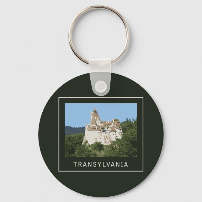 Transylvania Bran Castle Keychain (Front)