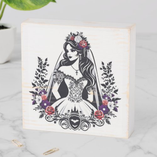 Transylvania Bride Wooden Box Sign