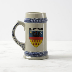 Transylvania coat of arms beer stein