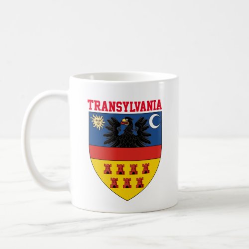 Transylvania coat of arms coffee mug