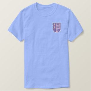 Transylvania coat of arms embroidered T-Shirt