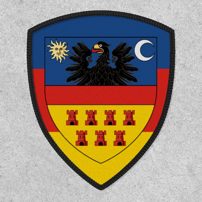 Transylvania flag patch (Front)