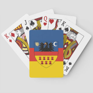 Transylvania flag poker cards