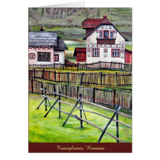 Transylvania, Romania Cards (Front)
