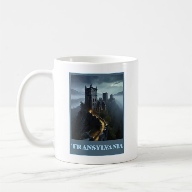 Transylvania Romania Coffee Mug (Left)