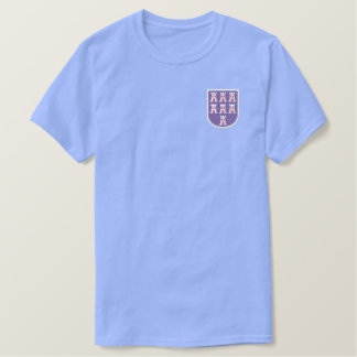 Transylvanian coat of arms embroidered T-Shirt