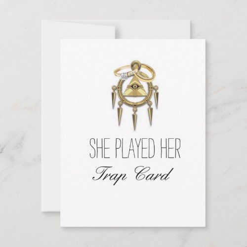 Trap Card Engagement Cards