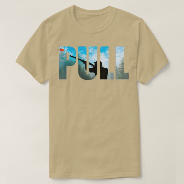 Trap Clay Shotgun Sporting 3 T-Shirt (Design Front)