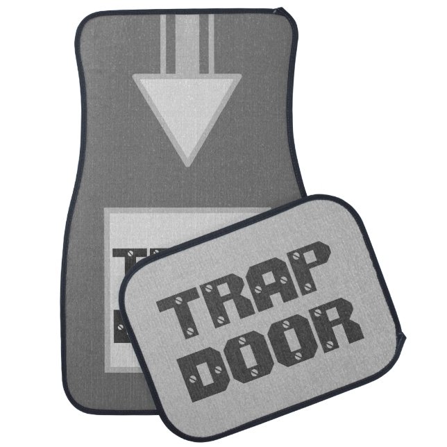 TRAP DOOR CAR FLOOR MAT (Set)