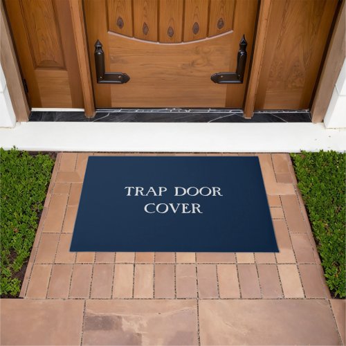 TRAP DOOR COVER funny introvert doormat