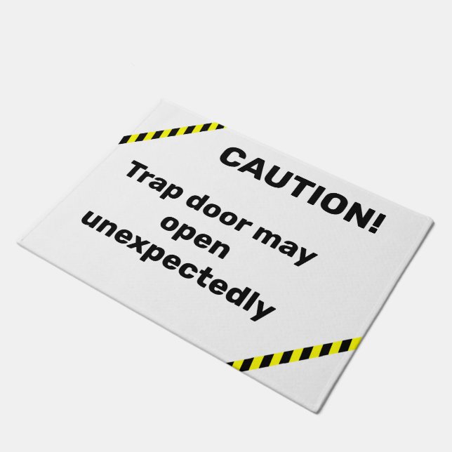 Trap Door Door Mat (Angled)