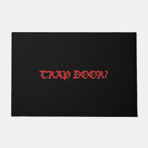 Trap Door Door Mat