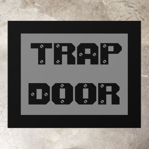 TRAP DOOR _  FLOOR DECALS