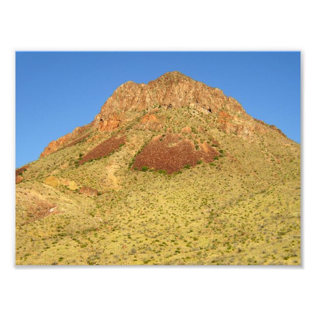 Trap Mountain, Big Bend National Park Photo Print (Front)