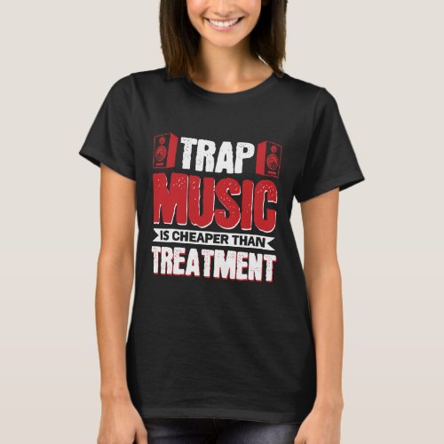 Trap Music Lover Gift Jesus Edm Hip Hop Bass Party T_Shirt