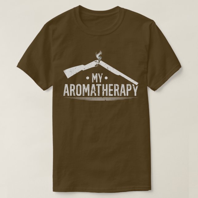 Trap My Aromatherapy Shotgun Clay 1 T-Shirt (Design Front)