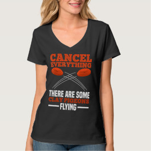 Trap Shooting For A Clay Pigeon Shooter T-Shirt