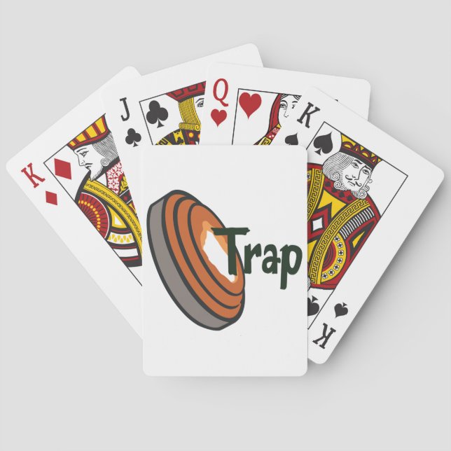 Trap Shooting Poker Cards (Back)