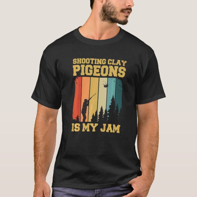 Trap Shooting Quote For A Clay Pigeon Shooter T-Shirt (Front)