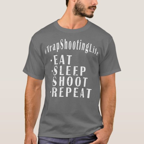 Trap Shooting Shirt Clay Pigeon Target Shooter