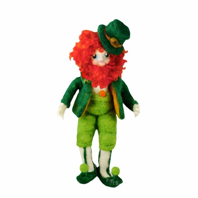 Trap the Elf™ (aka Leprechaun) - Official Winter Statuette (Front)