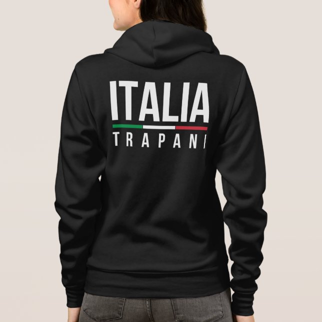 Trapani Italia Hoodie (Back)