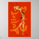Trapeze Artists Acrobats Juliet Circus Poster at Zazzle