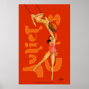 Trapeze Artists Acrobats Juliet Circus Poster at Zazzle
