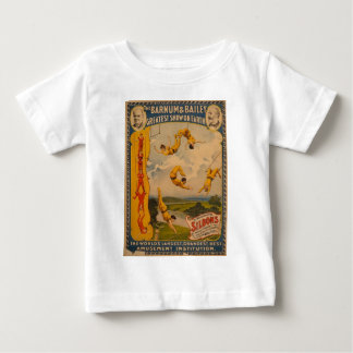 Trapeze artists Barnum & Bailey 1896 Baby T-Shirt